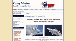 Desktop Screenshot of caleyboats.co.uk